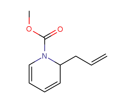Molecular Structure of 94161-80-5 (1(2H)-Pyridinecarboxylic  acid,  2-(2-propenyl)-,  methyl  ester  (9CI))