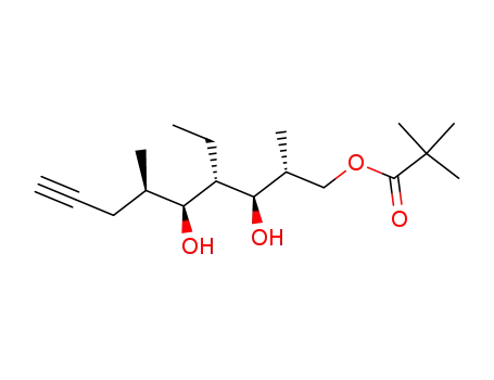 2,2-Dimethyl-propionic acid (2R,3R,4S,5S,6R)-4-ethyl-3,5-dihydroxy-2,6-dimethyl-non-8-ynyl ester