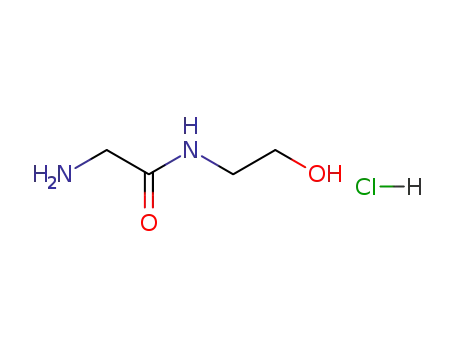 Molecular Structure of 86150-08-5 (2-Amino-N-(2-hydroxyethyl)acetamide hydrochloride)