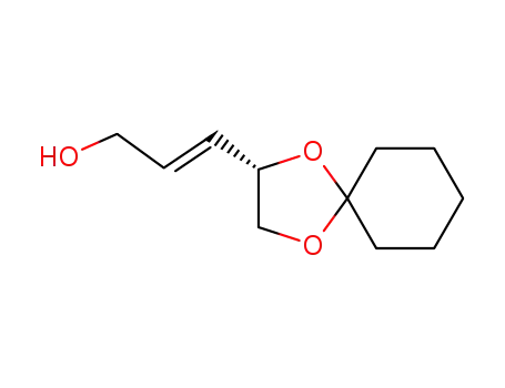 2-Propen-1-ol, 3-(2S)-1,4-dioxaspiro[4.5]dec-2-yl-, (2E)-