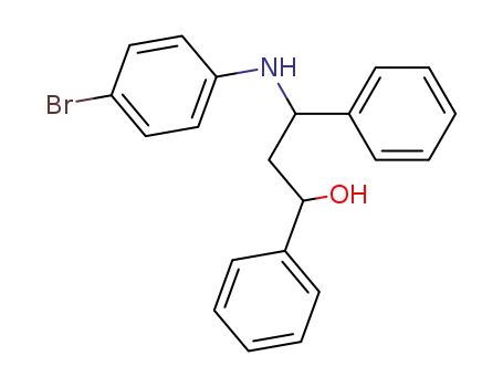 3-(4-Bromo-phenylamino)-1,3-diphenyl-propan-1-ol