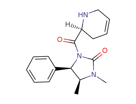(2S,4'S,5'R)-[(3',4'-dimethyl-2'-oxo-5'-phenyl-1'-imidazolydinyl)(1,3,4,6-tetrahydro-2-pyridinyl)]methanone