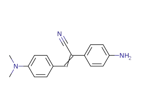 2-(4-aminophenyl)-3-(4-(dimethylamino)phenyl)acrylonitrile