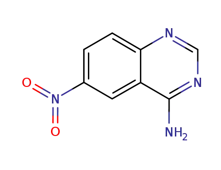 Molecular Structure of 49675-68-5 (6-Nitro-quinazolin-4-ylamine)