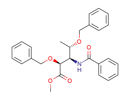 (2S,3R,4S)-3-Benzoylamino-2,4-bis-benzyloxy-pentanoic acid methyl ester