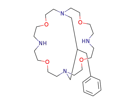 26-benzyl-4,10,16,22-tetraoxa-1,7,13,19-tetraazabicyclo[12.12.3]heptacosane