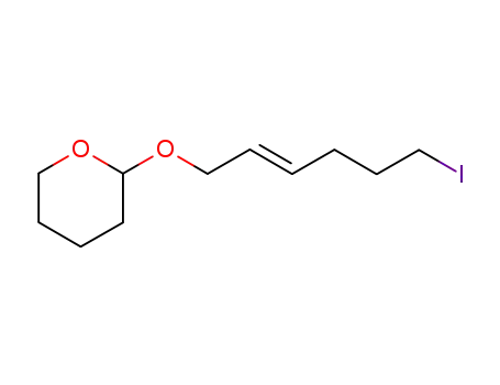 2H-Pyran, tetrahydro-2-[[(2E)-6-iodo-2-hexenyl]oxy]-