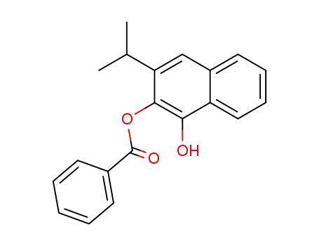 2-benzoyloxy-3-isopropyl-1-naphthol