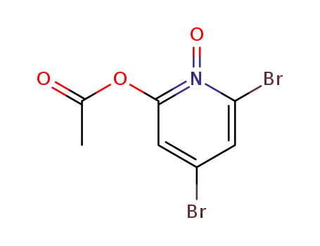 2-acetoxy-4,6-dibromopyridine N-oxide