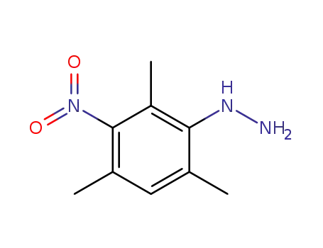 Hydrazine, (2,4,6-trimethyl-3-nitrophenyl)-