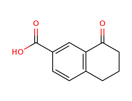 8-Oxo-5,6,7,8-tetrahydronaphthalene-2-carboxylic acid 89781-52-2