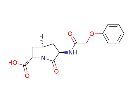 (3R,5R,7S)-2-Oxo-3-(2-phenoxy-acetylamino)-1-aza-bicyclo[3.2.0]heptane-7-carboxylic acid
