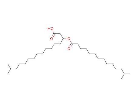 (3R)-15-methyl-3-(13-methyltetradecanoyloxy)hexadecanoic acid