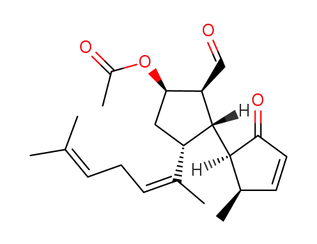 (5R,13Z)-5-acetoxy-10-oxo-4,10-secospata-2,13<sup>(15)</sup>,17-trien-12-al