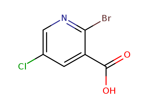3-Pyridinecarboxylicacid, 2-bromo-5-chloro-
