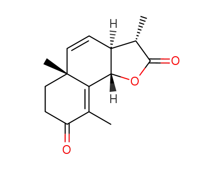 3-Oxo-(7αH,6,11βH)-eudesma-4,8-dien-6,12-olide