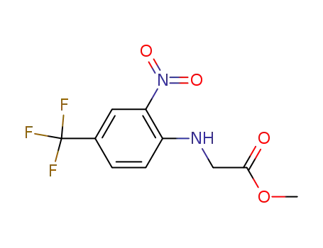 (2-Nitro-4-trifluoromethyl-phenylamino)-acetic acid methyl ester
