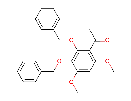 Ethanone, 1-[4,6-dimethoxy-2,3-bis(phenylmethoxy)phenyl]-