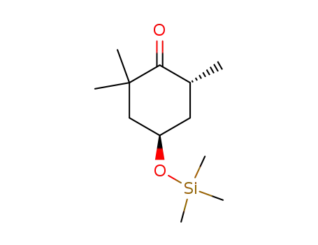 (4R,6R)-2,2,6-Trimethyl-4-trimethylsilanyloxy-cyclohexanone