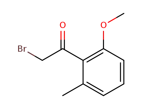 2-bromo-1-(2-methoxy-6-methylphenyl)ethanone