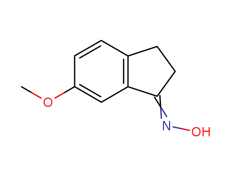 (1E)-N-Hydroxy-6-methoxyindan-1-imine
