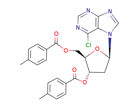 3,5-O-디톨루오일 6-클로로퓨린-7-β-D-데옥시리보시드