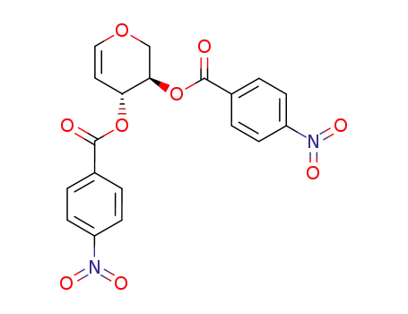 Molecular Structure of 162934-25-0 (3,4-Bis-O-(p-nitrobenzoyl)-D-xylal)