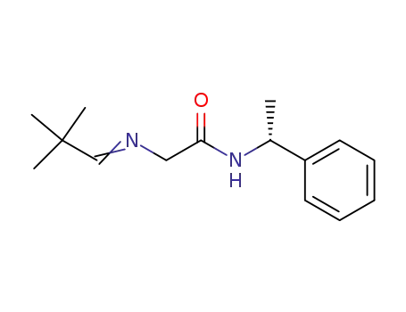 2-<N-(2,2'-dimethylpropylidene)amino>-N''-<(R)-α-methylbenzyl>acetamide