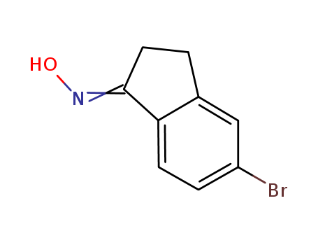 1H-Inden-1-one, 5-bromo-2,3-dihydro-, oxime