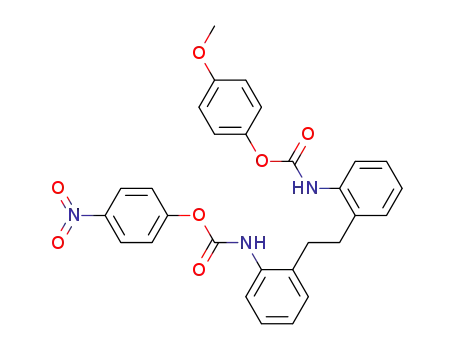 N-(2'-(p-nitrophenylcarbamate)bibenzyl-2-yl)-p-methoxyphenylcarbamate