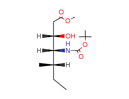 (3S,4R,5S)-Boc-isostatine methyl ester