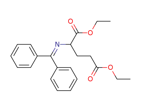 DL-Glutamic acid, N-(diphenylmethylene)-, diethyl ester