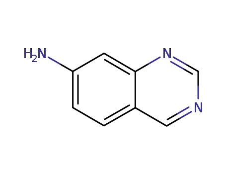 Molecular Structure of 101421-73-2 (7-Quinazolinamine (9CI))