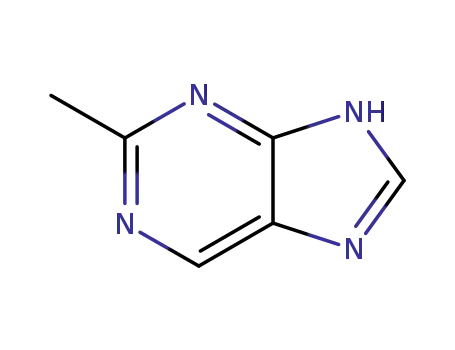 1H-퓨린, 2-메틸-(9CI)
