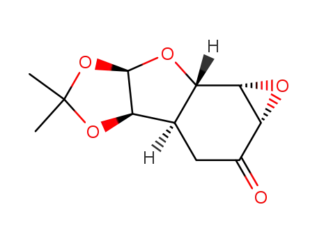 (1R,4S,5S,6S,8R,9R)-4,5-epoxy-8,9-isopropylidenedioxy-7-oxabicyclo<4.3.0>nonan-3-one