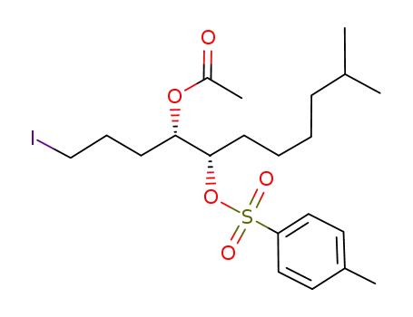(4S,5S)-(-)-1-Iodo-4-acetoxy-10-methyl-5-(p-toluenesulfonyloxy)undecane