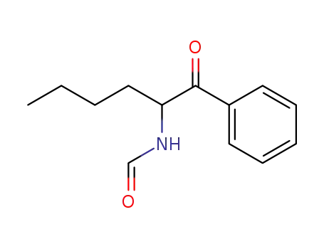 Formamide, N-(1-benzoylpentyl)-