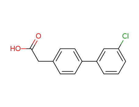 2-[4-(3-chlorophenyl)phenyl]acetic acid