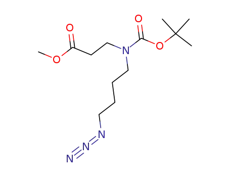 3-[(4-Azido-butyl)-tert-butoxycarbonyl-amino]-propionic acid methyl ester
