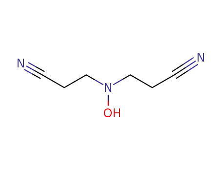 Molecular Structure of 108203-25-4 (N-hydroxy-3,3'-iminodipropionitrile)