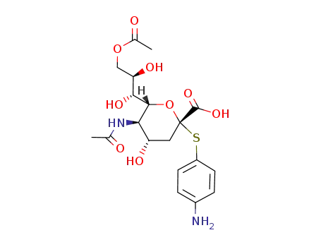 N-아세틸-9-O-아세틸뉴라민산 4-아미노페닐티오케토시드