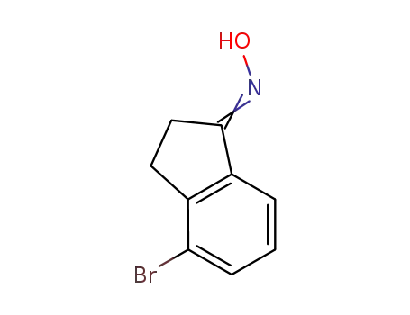 Molecular Structure of 903557-27-7 (4-bromo-1-indanone oxime)