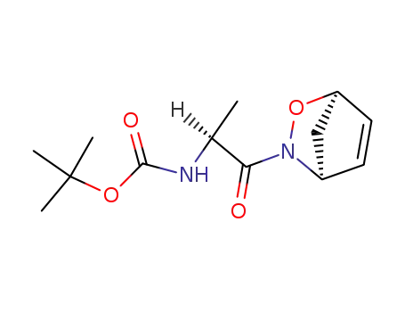 (1R,4S)-N-<N-tert-Butyloxycarbonyl-L-alanyl>-2,3-oxazabicyclo<2.2.1>hept-5-ene