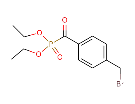 Phosphonic acid, [4-(bromomethyl)benzoyl]-, diethyl ester