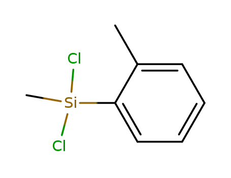 Molecular Structure of 18236-56-1 (Silane, dichloromethyl(2-methylphenyl)-)