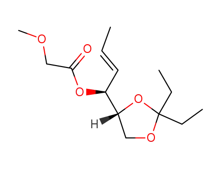 (1S,2E)-1-[(1R)-3,3-diethyl-2,4-dioxolanyl]but-2-enyl 2-methoxyacetate