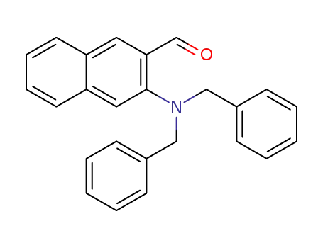 Molecular Structure of 1291080-93-7 (3-(dibenzylamino)-2-naphthaldehyde)