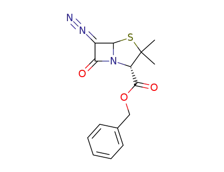 benzyl (2S)-6-diazo-3,3-dimethyl-7-oxo-4-thia-1-azabicyclo[3.2.0]heptane-2-carboxylate
