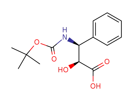 Molecular Structure of 59937-41-6 (N-BOC-(2S,3S)-3-AMINO-2-HYDROXY-3-PHENYL-PROPIONIC ACID)