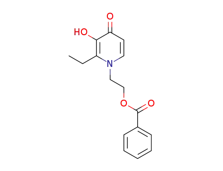 1-[2'-(benzoyloxy)ethyl]-2-ethyl-3-hydroxy-4(1H)-pyridinone